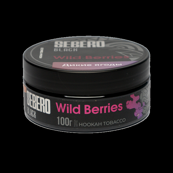 Табак SEBERO BLACK WILD BERRIES 100 гр в Якутске