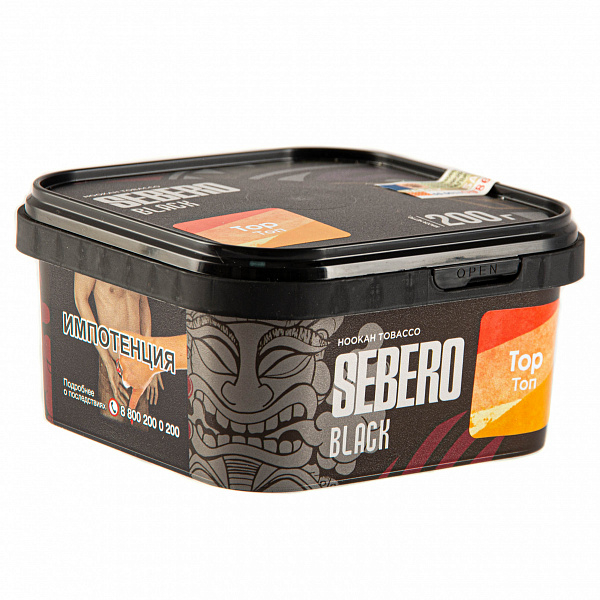 Табак SEBERO BLACK TOP 200 гр в Якутске