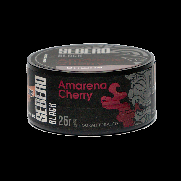 Табак SEBERO BLACK AMARENA CHERRY 25 гр в Якутске