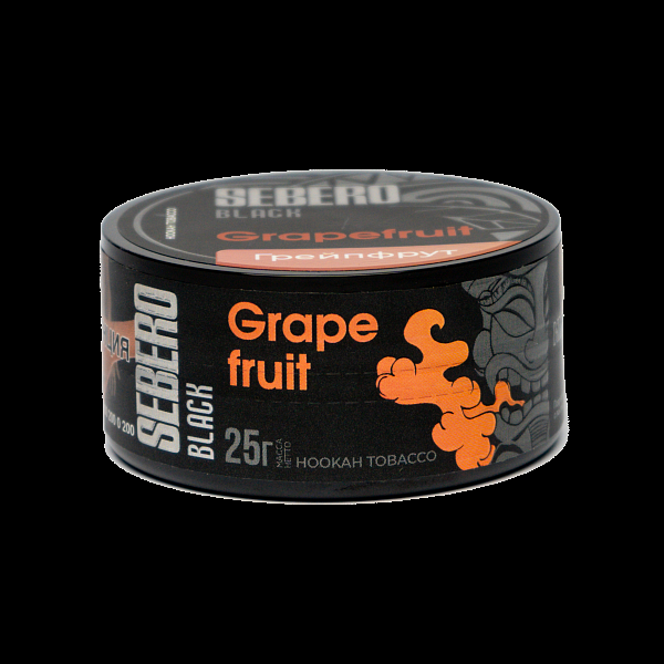 Табак SEBERO BLACK GRAPEFRUIT 25 гр в Якутске
