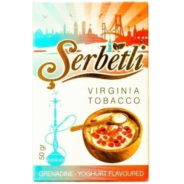Табак Serbetli Grenadine Yoghurt 50 грамм в Якутске