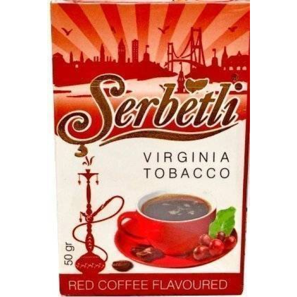 Табак Serbetli Red Coffee 50 грамм в Якутске