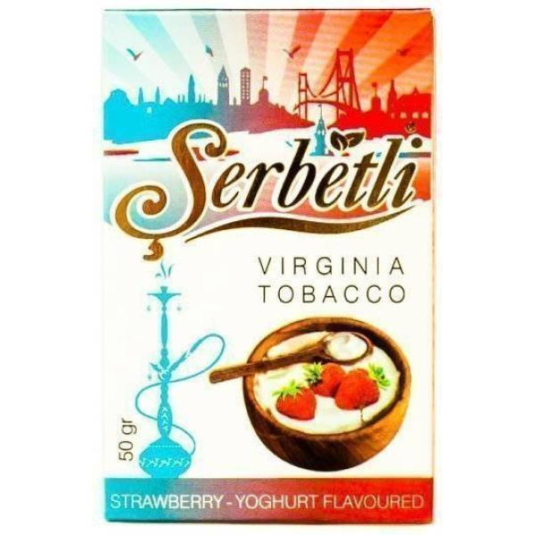 Табак Serbetli Strawberry Yoghurt 50 грамм в Якутске