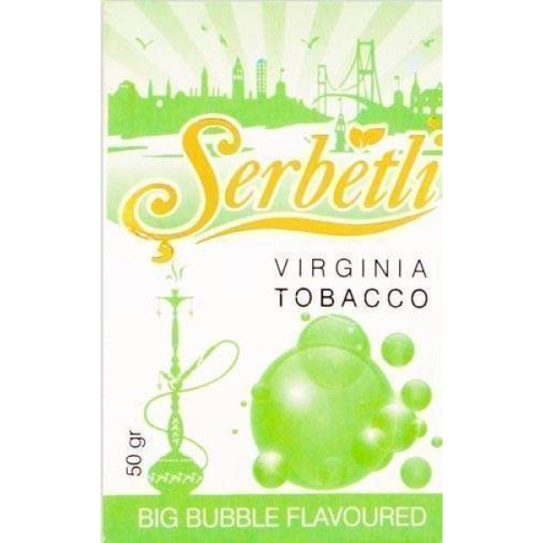 Табак Serbetli Big Bubble 50 грамм в Якутске