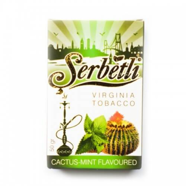 Табак Serbetli Cactus mint 50 грамм в Якутске