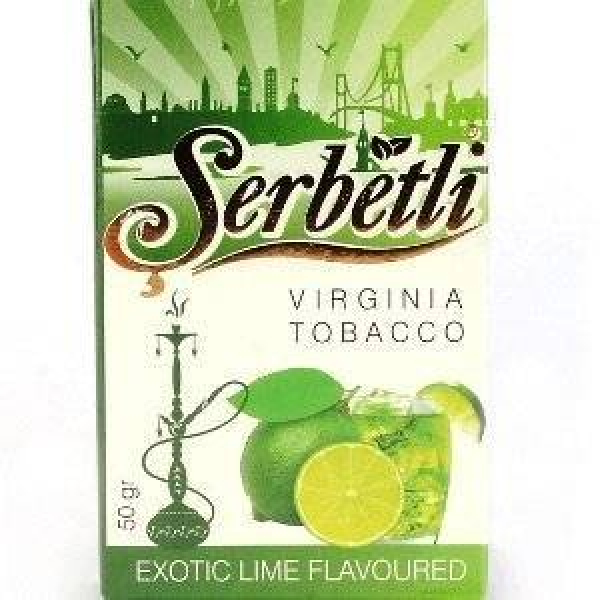 Табак Serbetli Exotic Lime 50 грамм в Якутске
