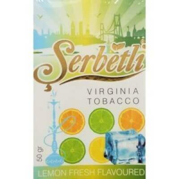 Табак Serbetli Lemon Fresh 50 грамм в Якутске