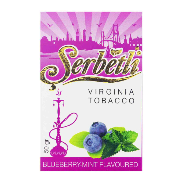 Табак Serbetli Черника с мятой 50 гр в Якутске