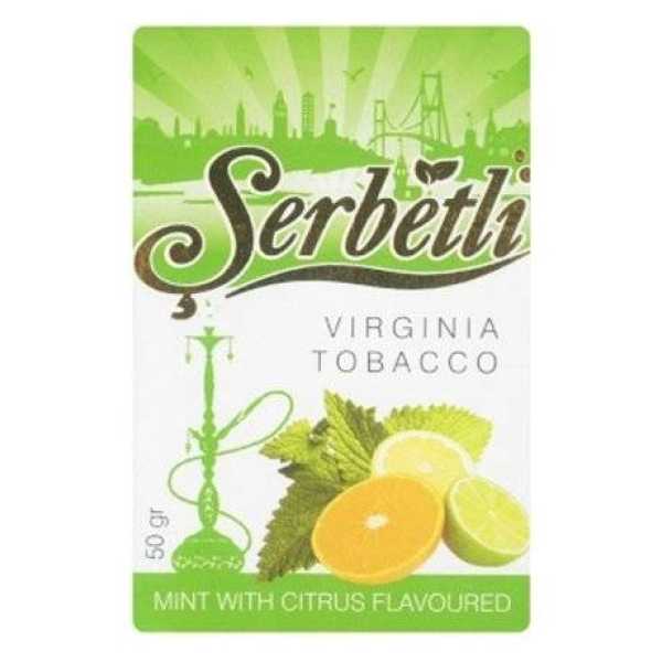 Табак Serbetli Цитрусы с мятой 50 гр в Якутске