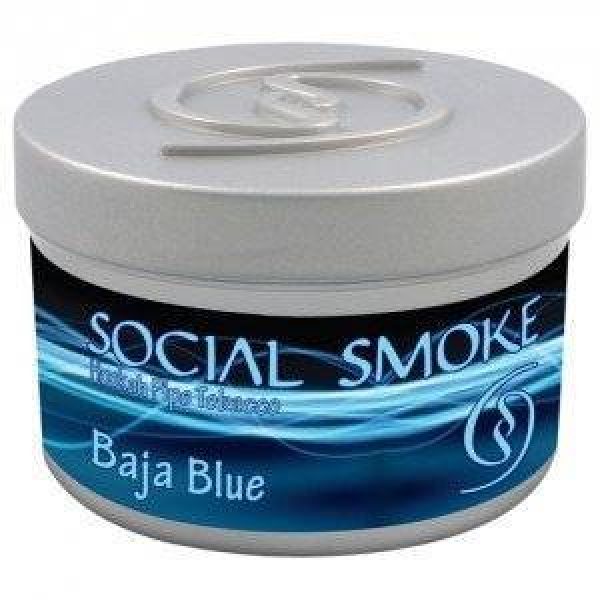 Табак Social Smoke Baja Blue 250 грамм в Якутске