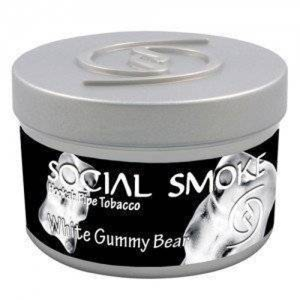 Табак Social Smoke White Gummy Bear 250 грамм в Якутске