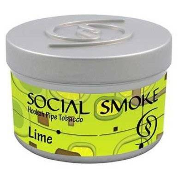 Табак Social Smoke Lime 250 грамм в Якутске