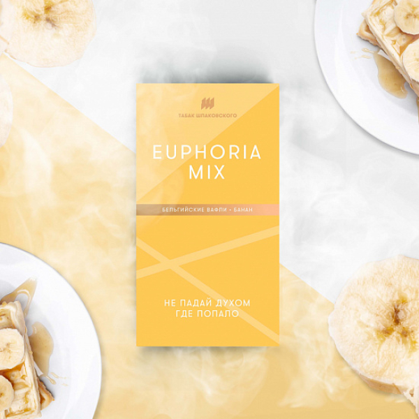 Табак Шпаковского Euphoria (Бельгийские Вафли Банан) 40 грамм в Якутске