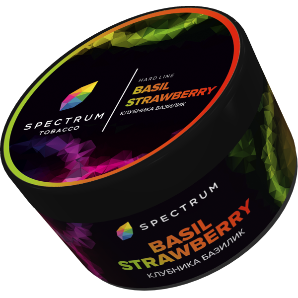 Табак Spectrum Hard BasilStrawberry 200 грамм в Якутске