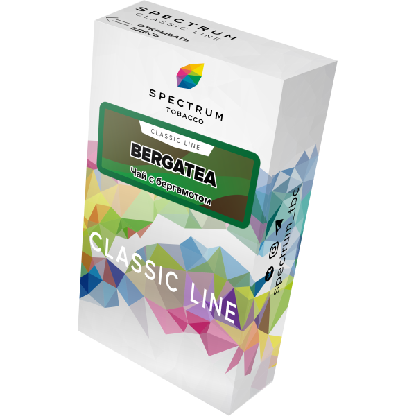 Табак Spectrum Classic bergatea 40 грамм в Якутске