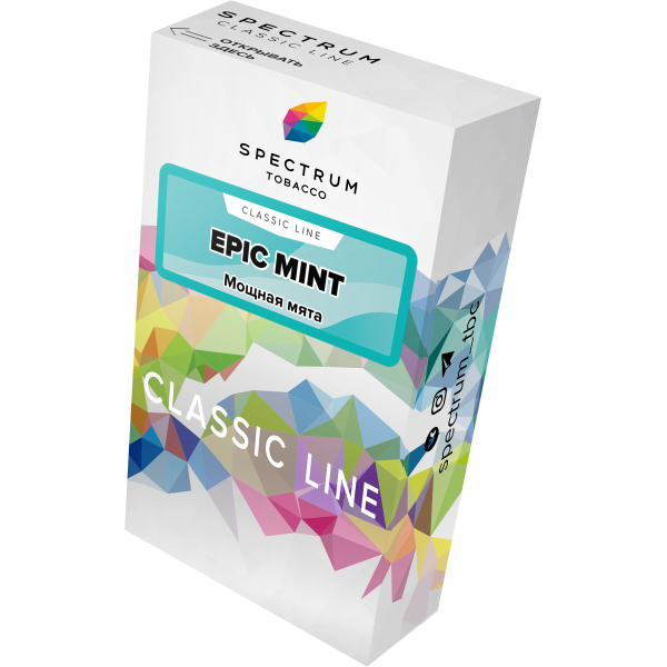 Табак Spectrum Classic epic mint 40 грамм в Якутске