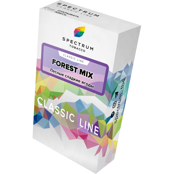 Табак Spectrum Classic forest mix 40 грамм в Якутске