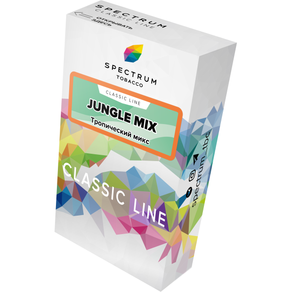 Табак Spectrum Classic jungle mix 40 грамм в Якутске