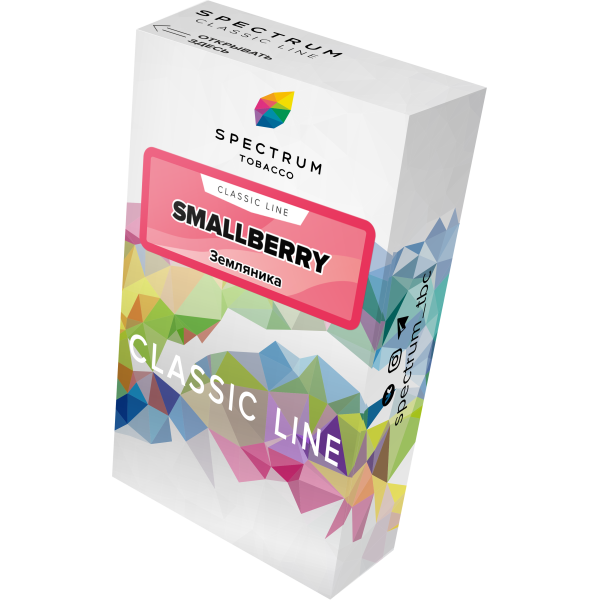 Табак Spectrum Classic smallberry 40 грамм в Якутске