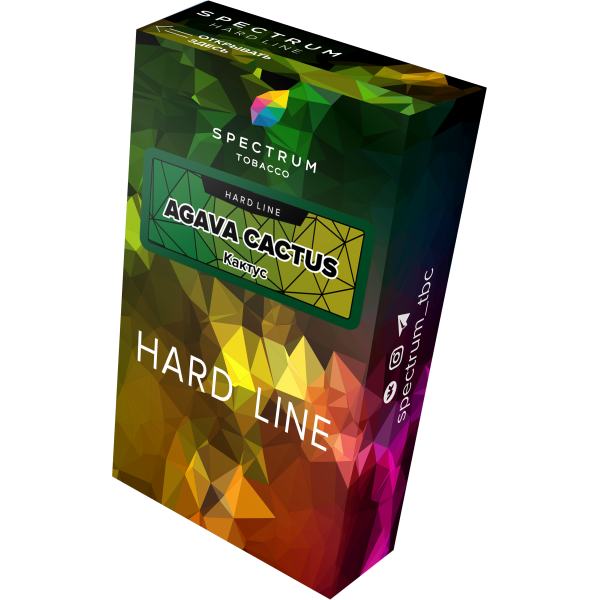Табак Spectrum Hard agava cactus 40 грамм в Якутске