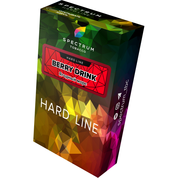 Табак Spectrum Hard berry drink 40 грамм в Якутске