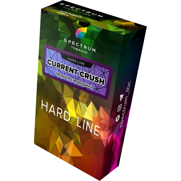 Табак Spectrum Hard current crush 40 грамм в Якутске