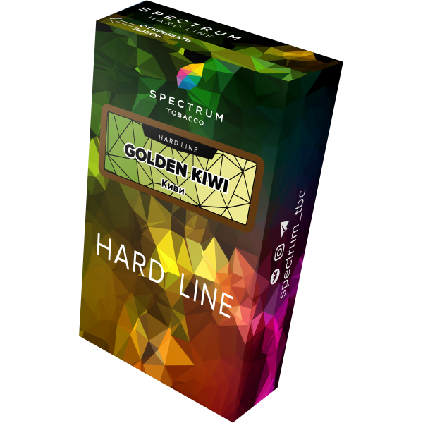 Табак Spectrum Hard golden kiwi 40 грамм в Якутске