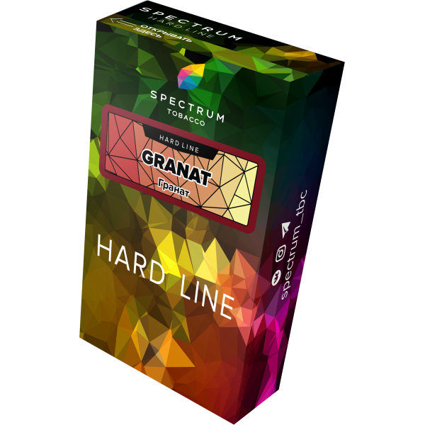Табак Spectrum Hard granat 40 грамм в Якутске