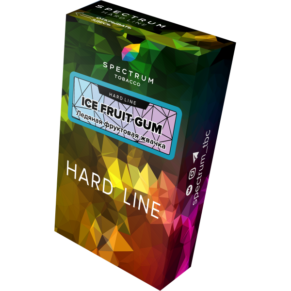 Табак Spectrum Hard ice fruit gum 40 грамм в Якутске