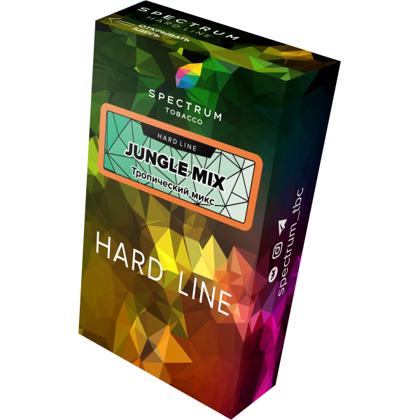 Табак Spectrum Hard jungle mix 40 грамм в Якутске