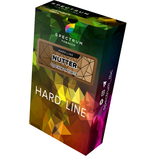 Табак Spectrum Hard nutter 40 грамм в Якутске