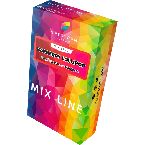 Табак Spectrum Mix Line Barberry Lollipop 40 грамм в Якутске