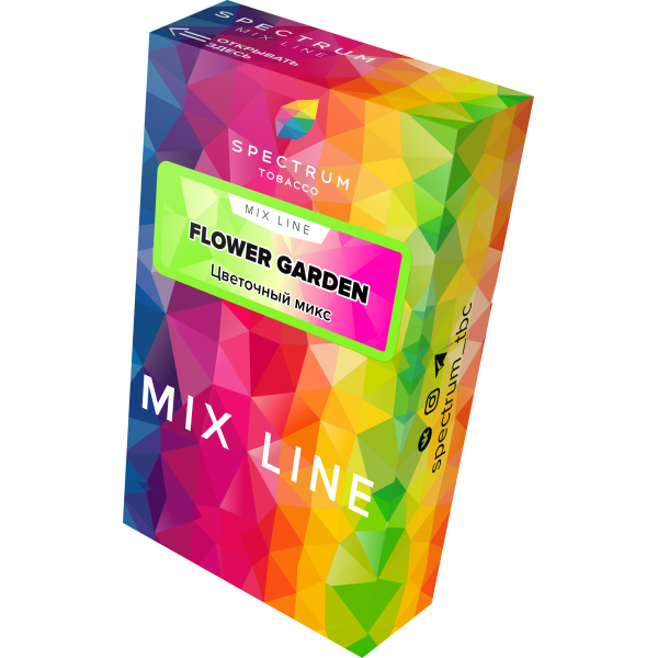 Табак Spectrum Mix Line Flower Garden 40 грамм в Якутске