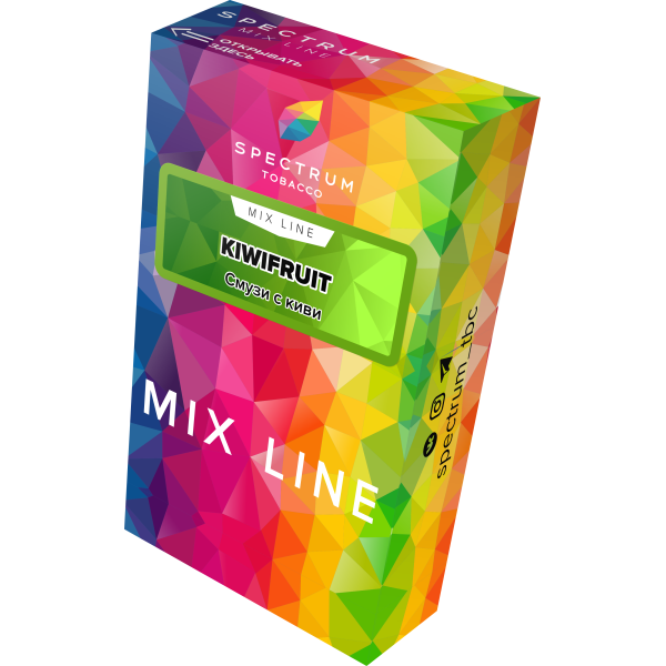 Табак Spectrum Mix Line Kiwifruit 40 грамм в Якутске