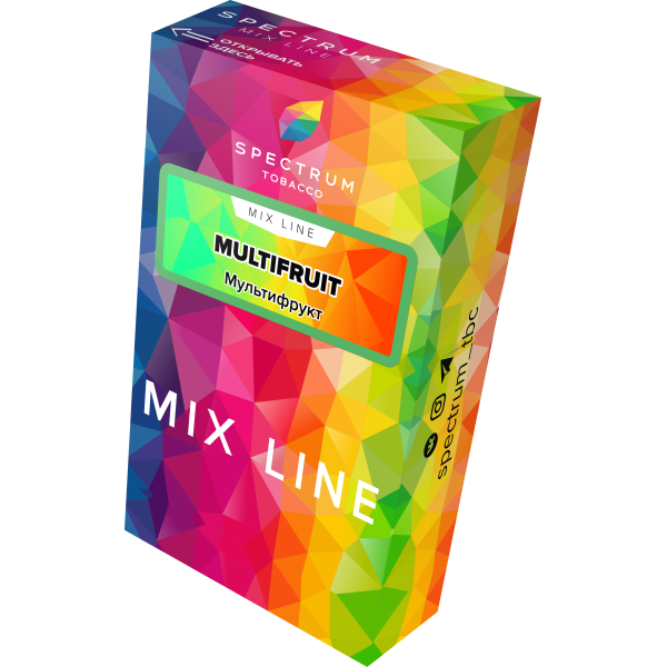 Табак Spectrum Mix Line Multifruit 40 грамм в Якутске