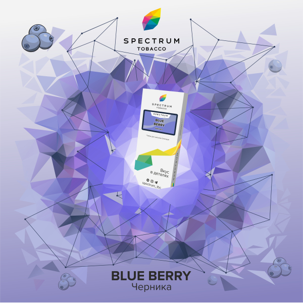 Табак Spectrum Classic Blue Berry 100 грамм в Якутске