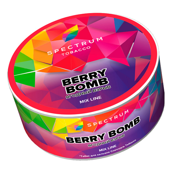 Табак Spectrum Mix Line Berry bomb (Ягодный взрыв) 25 гр в Якутске