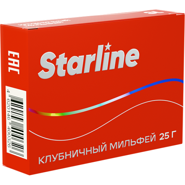 Табак Starline Клубничный мильфей 25 гр в Якутске
