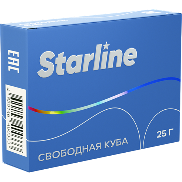 Табак Starline Свободная куба 25 гр в Якутске