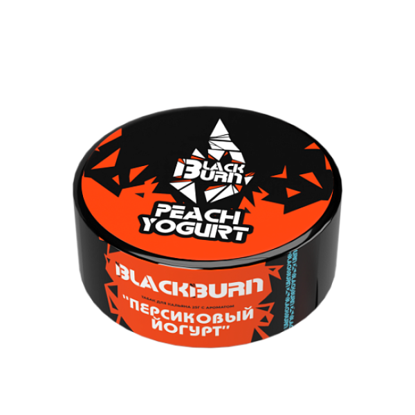 Табак Burn Black Peach Yogurt  25 грамм в Якутске