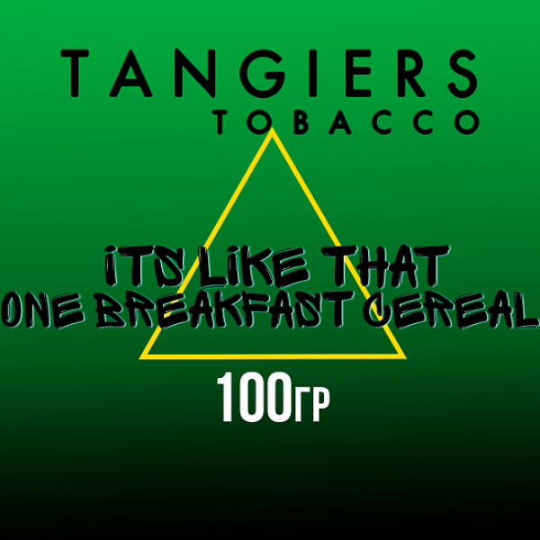 Табак Tangiers BIRQUIQ ITS LIKE THAT ONE BREAKFAST CEREAL 100 гр в Якутске