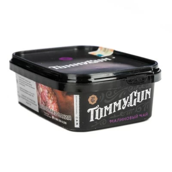 Табак Tommy Gun Raspberry Ice Tea (Малиновый Холодный Чай) 100 гр в Якутске