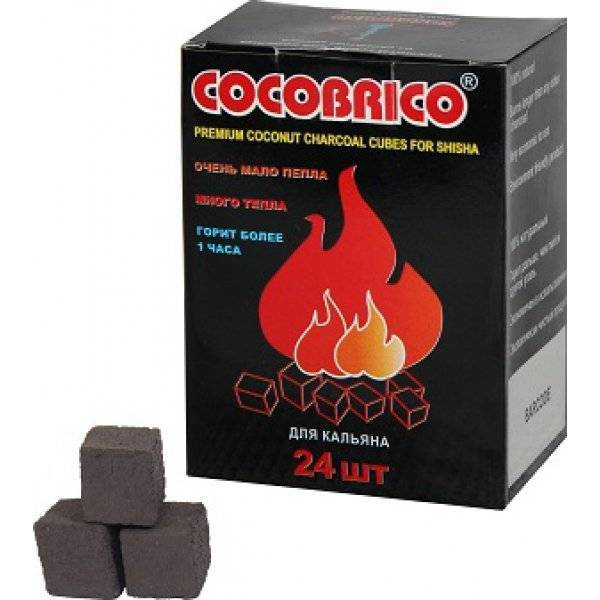 Уголь для кальяна CocoBrico 24 кубика в Якутске