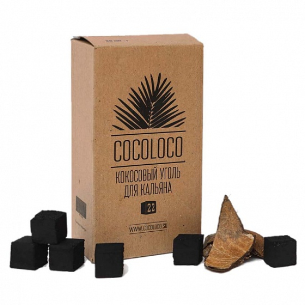 Кокосовый уголь Cocoloco 22мм в Якутске