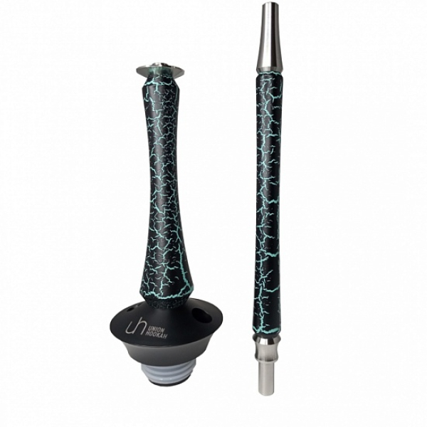 Кальян Union Hookah Sleek Кракле голубой в Якутске