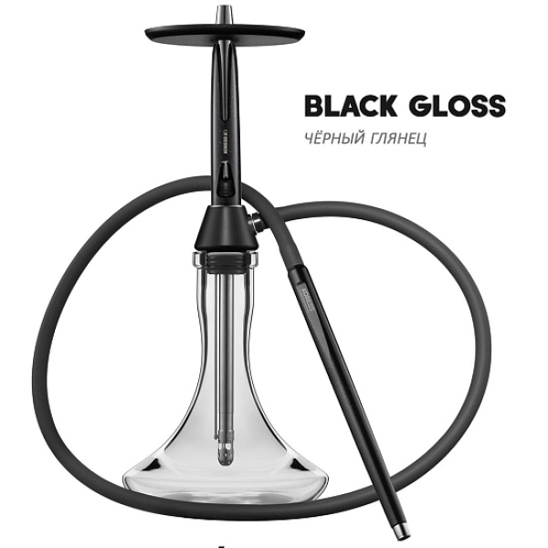 Кальян Koress K3 Black Gloss (Черный, 48 см) в Якутске