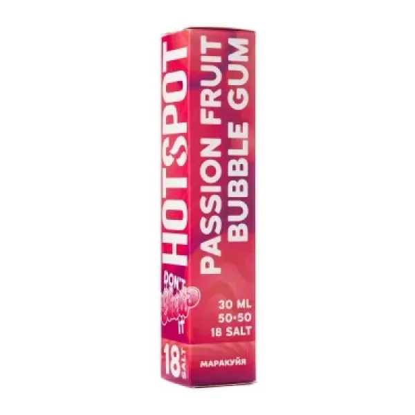 Жидкость HOTSPOT Chow Passion Fruit Bubble Gum 30 мл в Якутске