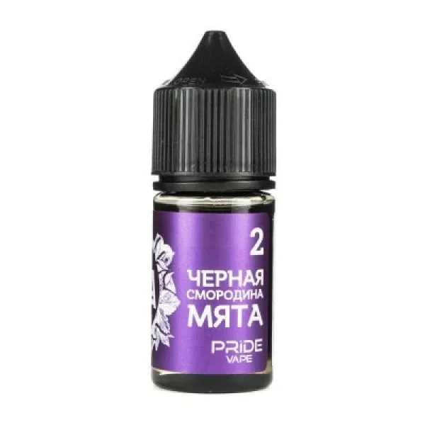 Жидкость Pride Vape Tea Salt Черная смородина мята 30 мл в Якутске