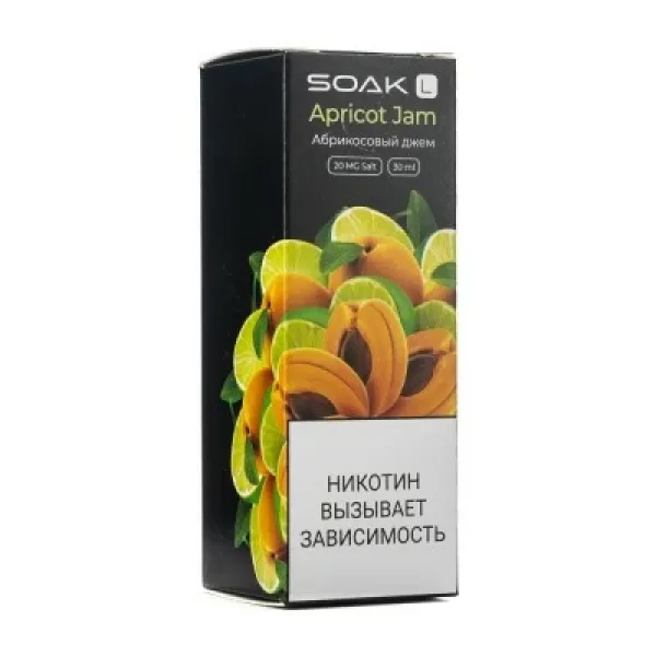 Жидкость SOAK L Apricot Jam 30 мл в Якутске