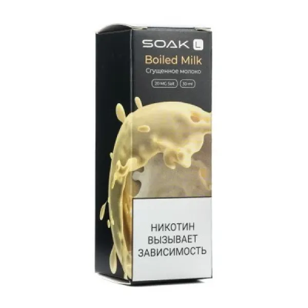 Жидкость SOAK L Boiled Milk 30 мл в Якутске